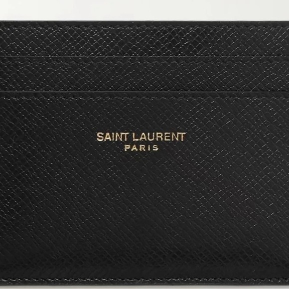Saint Laurent Black Card Holder - Picture 1 of 2